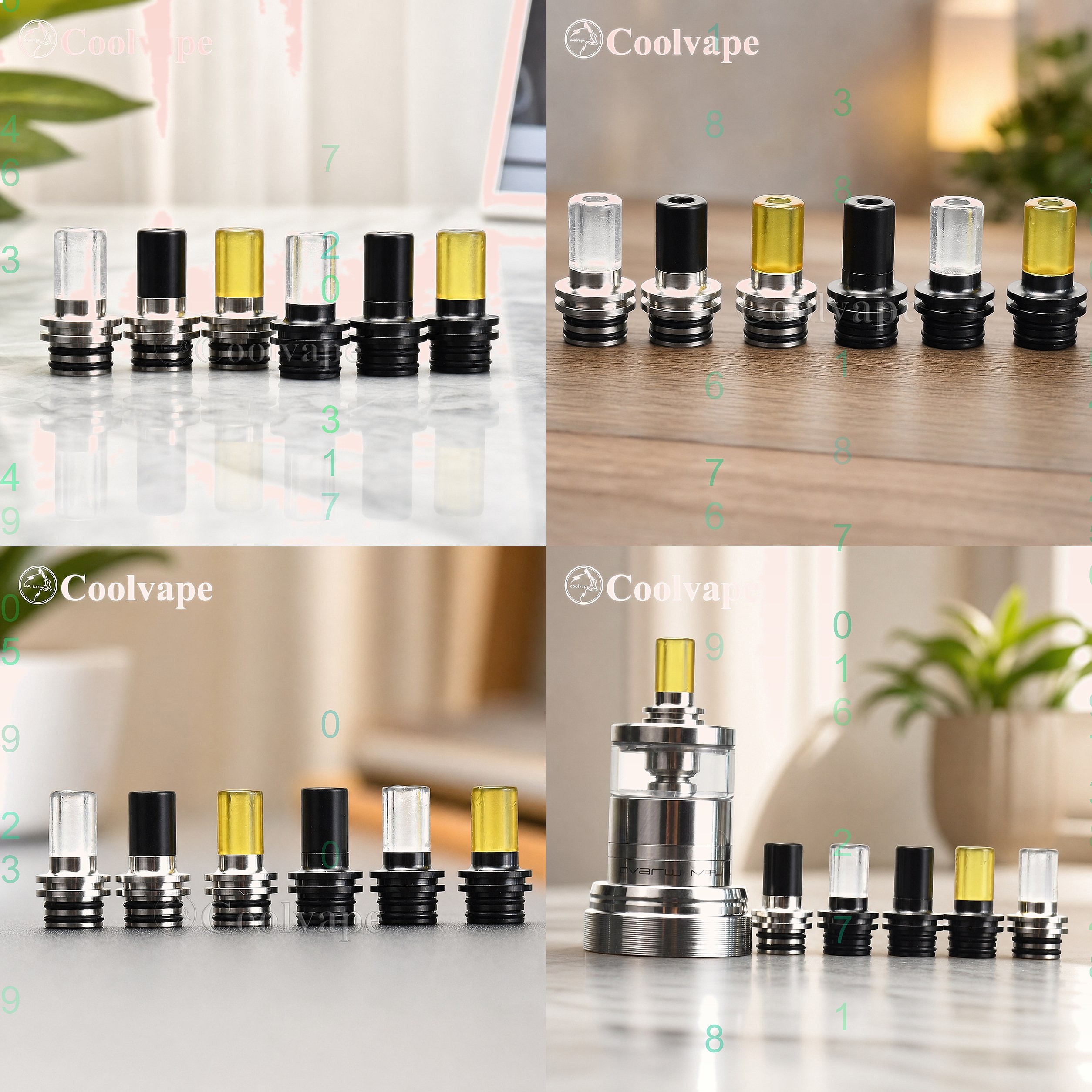 Accessories For Vaping - 510 MTL Drip Tip Heat Resistant