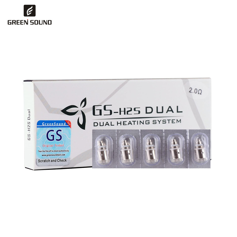 5pcs/pack Genuine GS H2S Dual  - Vaping Area 리뷰 및 가격