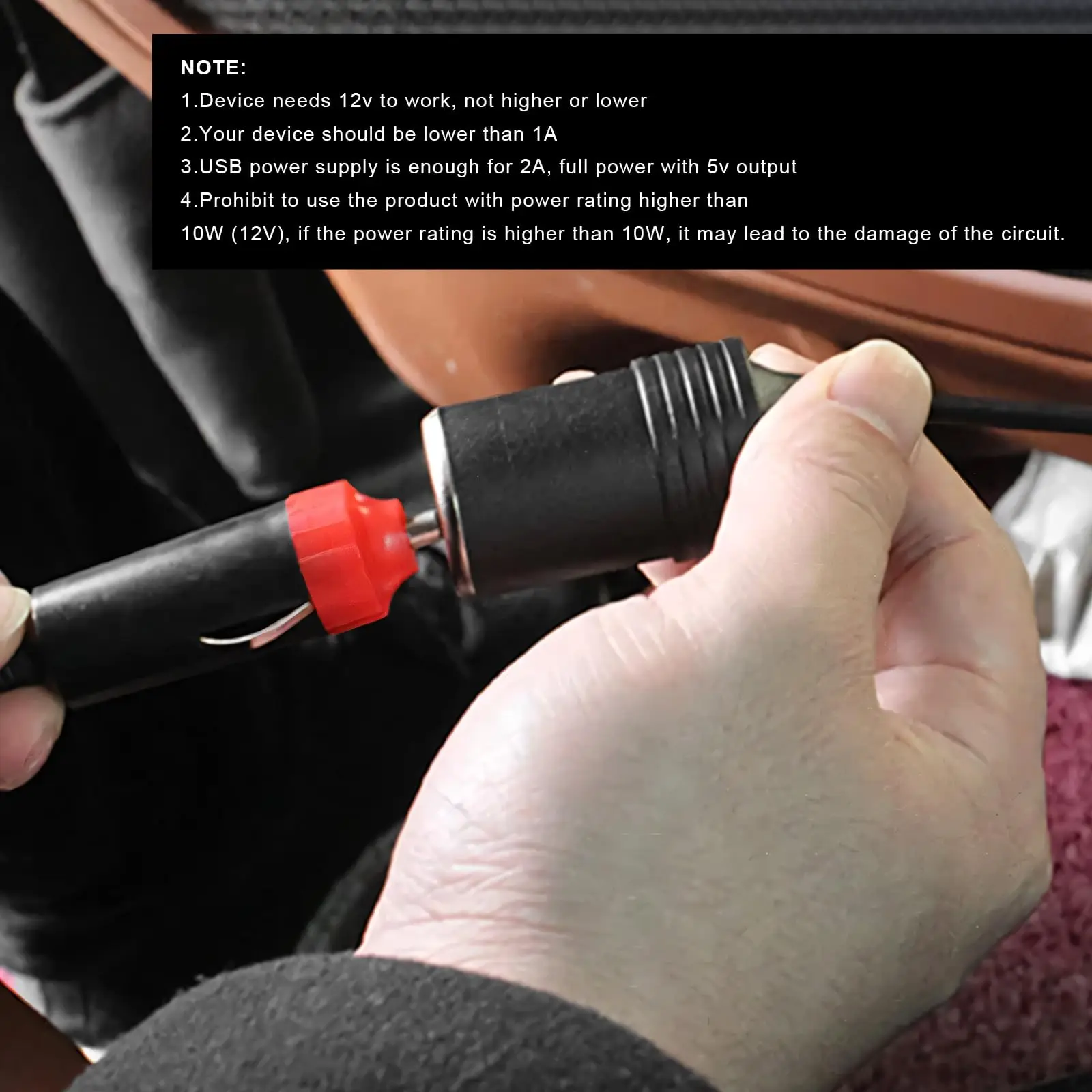 5V To 12V Cigarette Lighter So - Accessories For Vaping 리뷰 및 가격