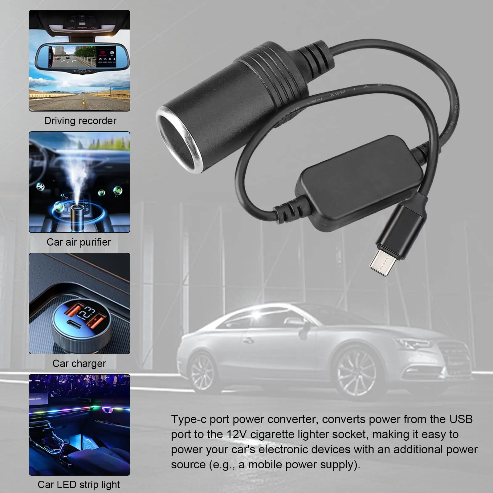 5V To 12V Cigarette Lighter So - Accessories For Vaping 리뷰 및 가격