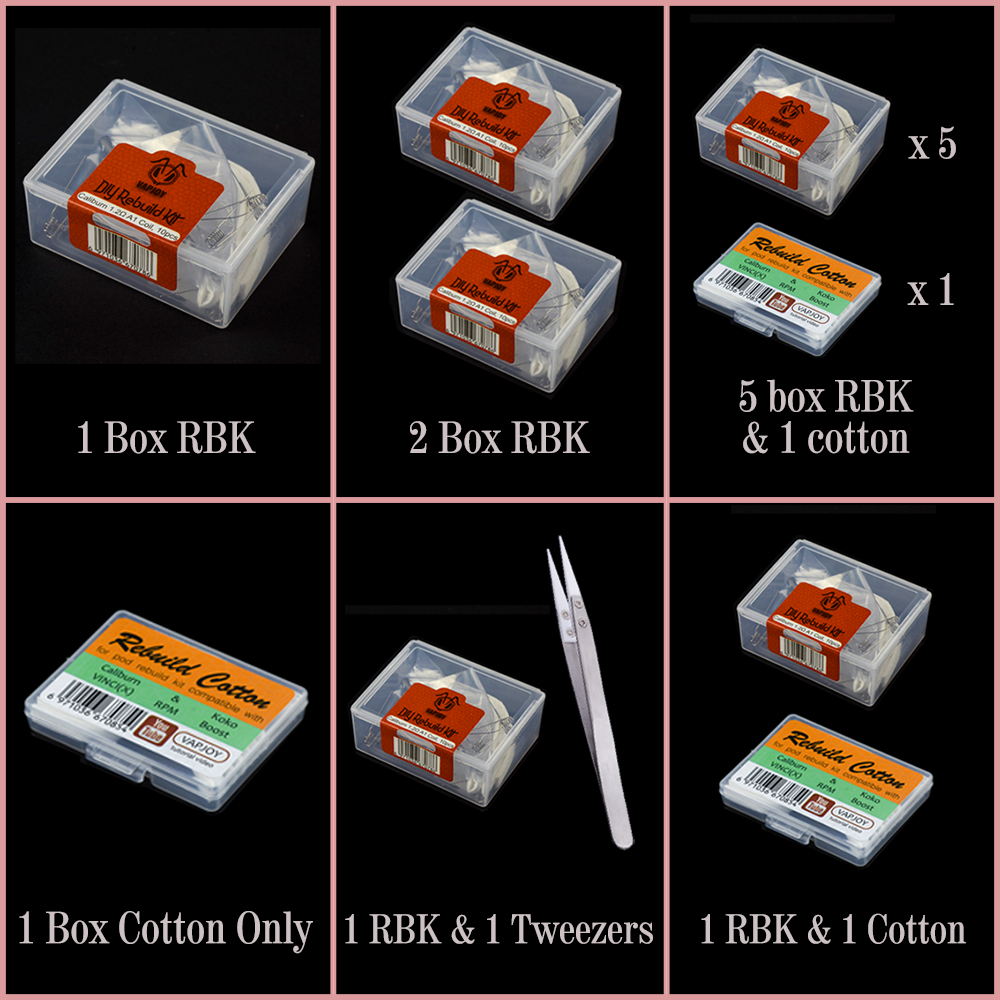 Original VAPJOY DIY Rebuild Ki - Accessories For Vaping 리뷰 및 가격