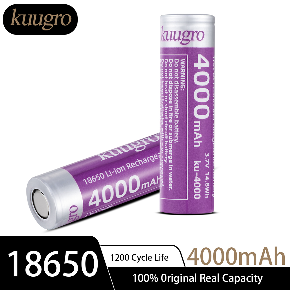 Kuugro Ku-4000 18650 Rechargea - Vape Battery 18650 리뷰 및 가격