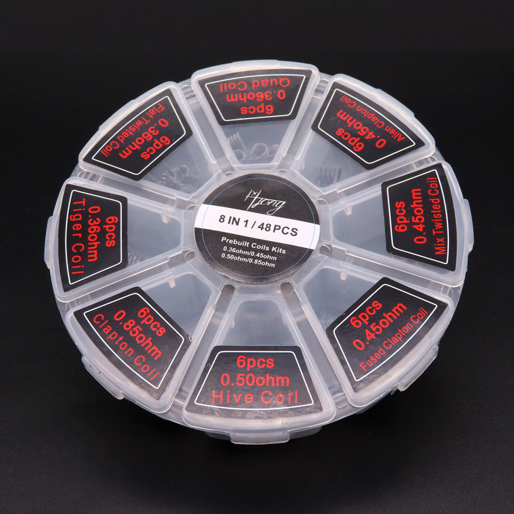 48pcs/set Premade Coils RTA RD - Vaping Area 리뷰 및 가격