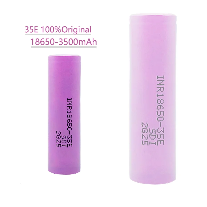 High -Performance INR 35e 1865 - Vape Battery 18650 리뷰 및 가격